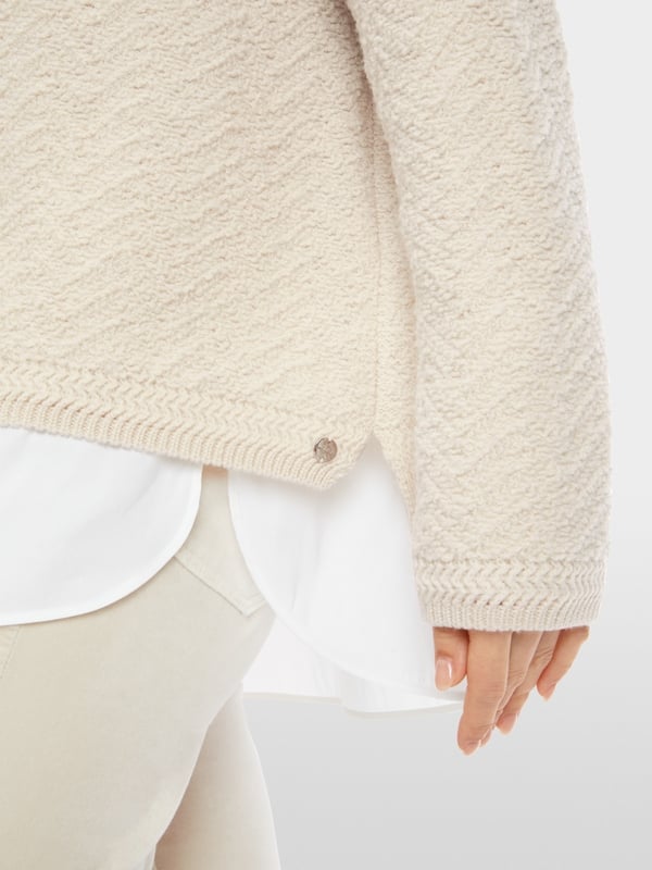 Marc Cain Oversized Sweater - Knitted in Germany Nur noch ein Tag übrig