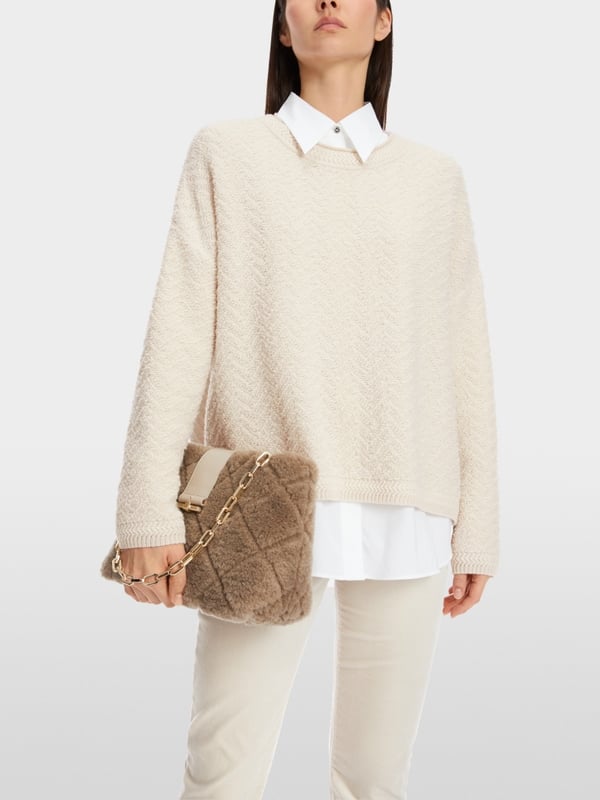 Marc Cain Oversized Sweater - Knitted in Germany Nur noch ein Tag übrig