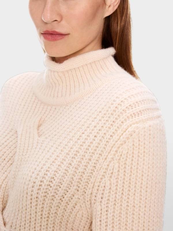 Marc Cain Sweater mit Zopf - Knitted in Germany Super Rabatt