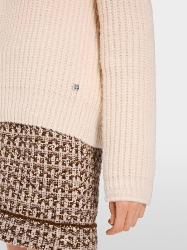 Marc Cain Sweater mit Zopf - Knitted in Germany Super Rabatt