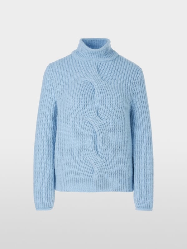 Marc Cain Sweater mit Zopf - Knitted in Germany Riesige Rabatte