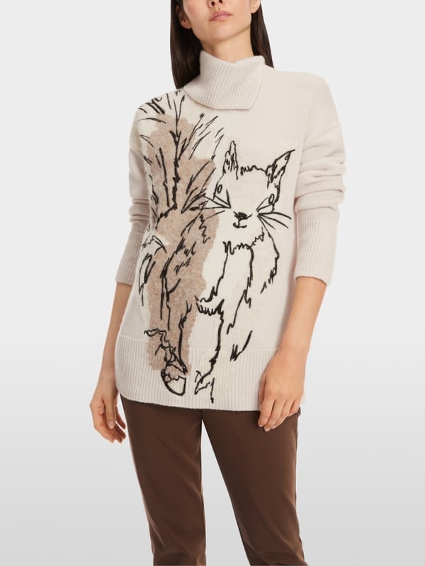 Marc Cain Sweater aus 100 % Wolle Kostenloser Versand international