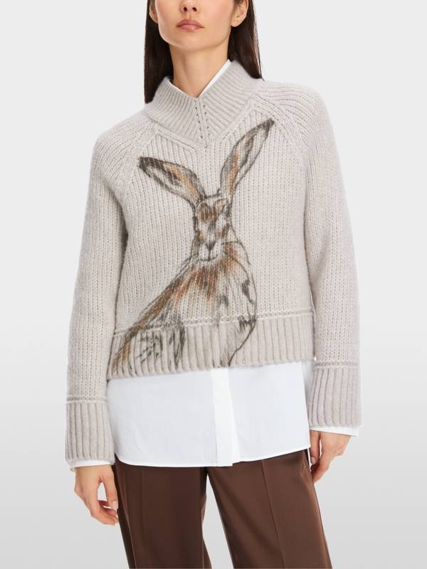 Marc Cain Kurzer Sweater Knitted in Germany Begrenzt auf 3 Tage