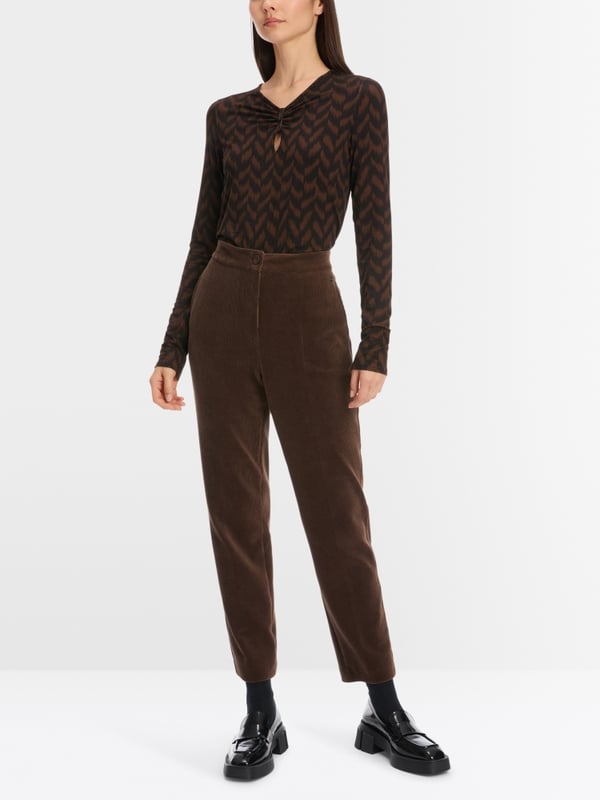 Marc Cain Longsleeve aus Viskosestretch Black Friday Preise