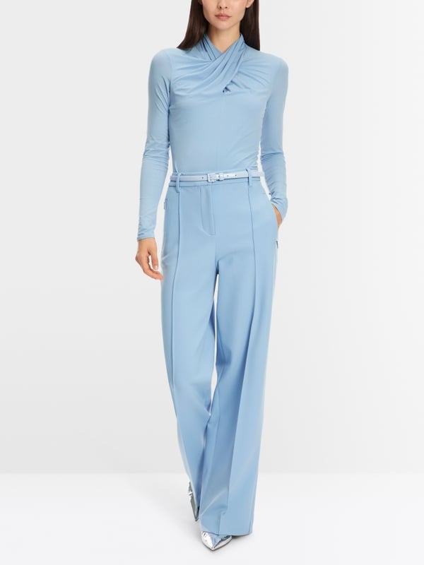 Marc Cain Longsleeve mit Wickeleffekt Auslauf