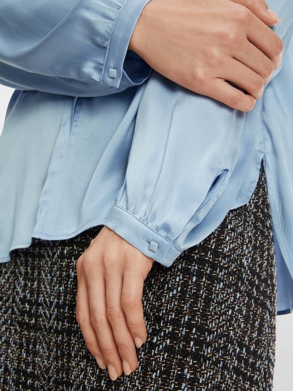 Marc Cain Elegante Bluse mit Volant Schlussverkauf