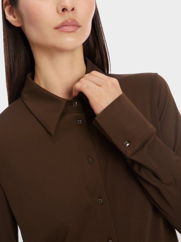 Marc Cain Hemdbluse mit überschnittener Schulter Fabrikverkauf
