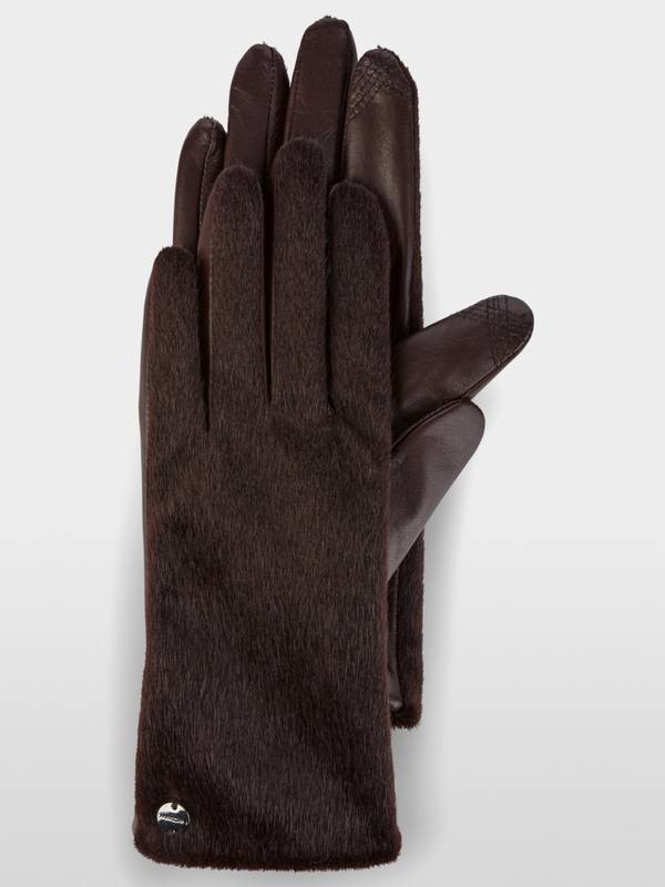 Marc Cain Fingerhandschuh mit Fun Fur