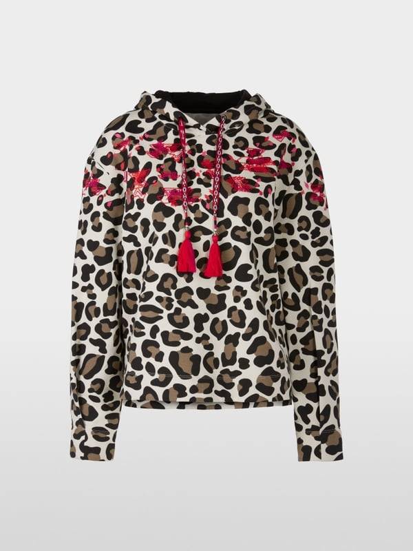 Marc Cain Kapuzen-Sweatshirt in Mustermix Kostenloser Versand international
