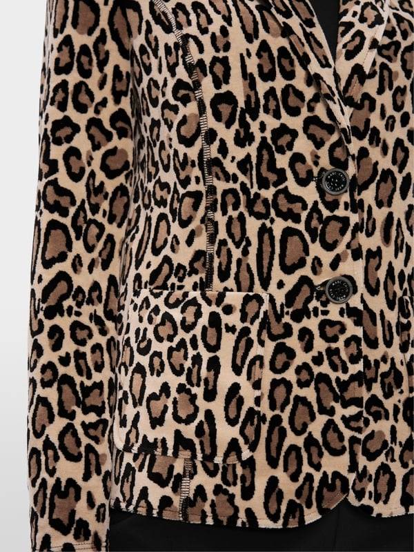Marc Cain Körpernaher Blazer in Nickisamt Online