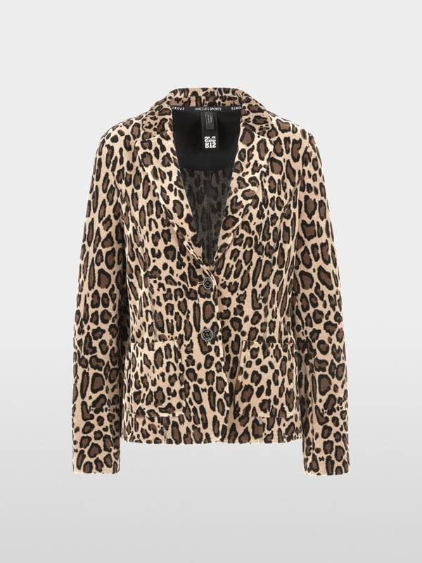 Marc Cain Körpernaher Blazer in Nickisamt Online