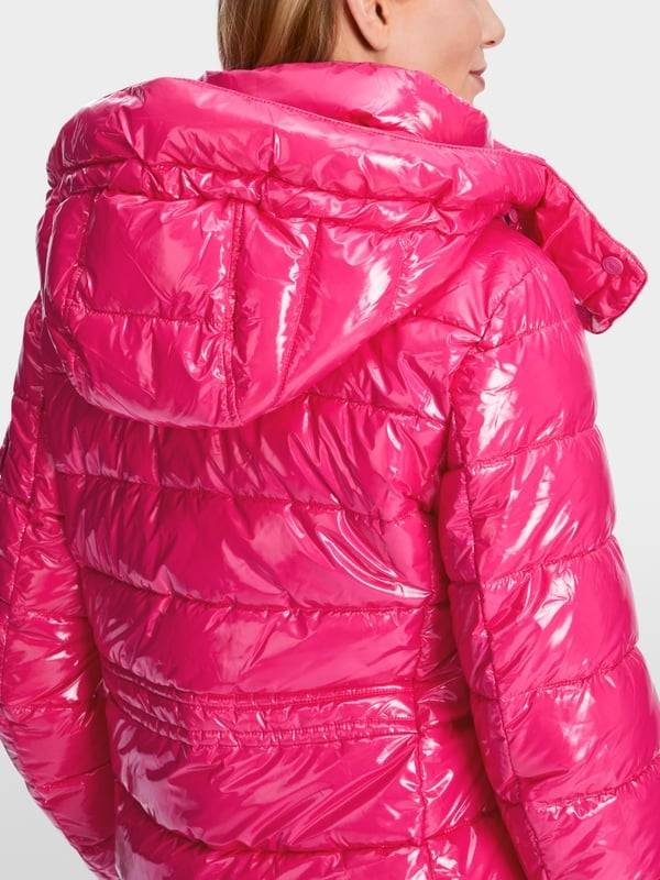 Marc Cain Körpernahe Outdoor-Jacke mit Kapuze Verkauf
