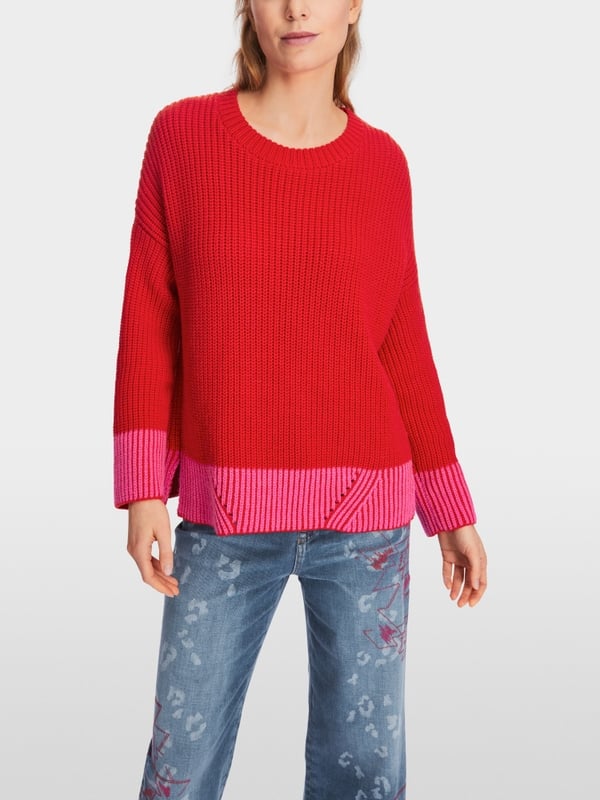 Marc Cain Oversized Sweater Knitted in Germany Blitzverkäufe