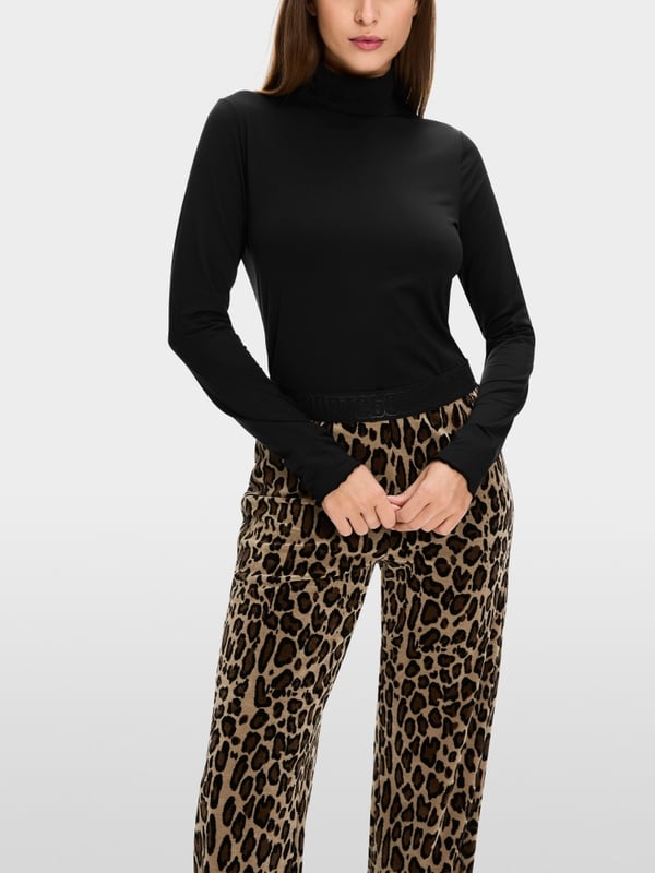 Marc Cain Longsleeve mit Turtle-Neck Limitierter Zeitrabatt