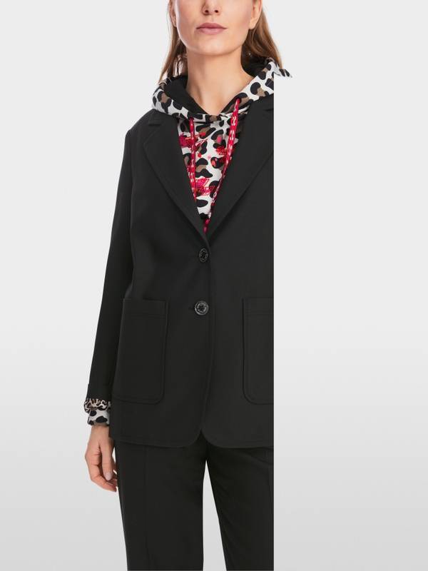 Marc Cain Schmal geschnittener Blazer Rabatt