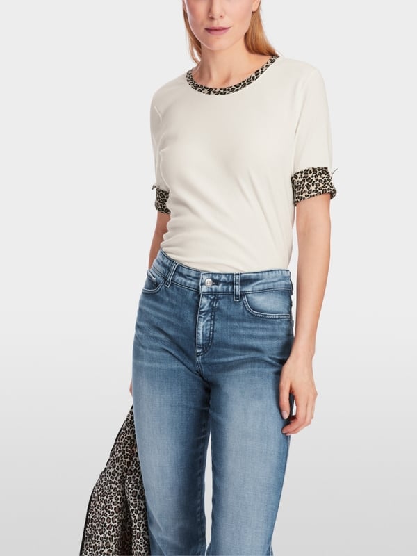 Marc Cain T-Shirt mit 3/4-Ärmel Flash Sale