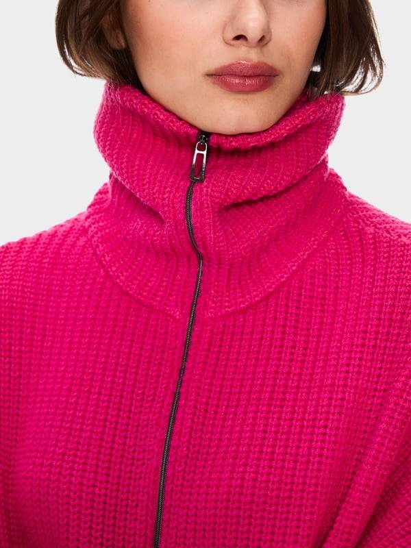 Marc Cain Sweater mit Troyer - Knitted in Germany Begrenztes Angebot