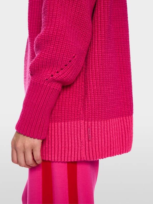 Marc Cain Sweater mit Troyer - Knitted in Germany Begrenztes Angebot
