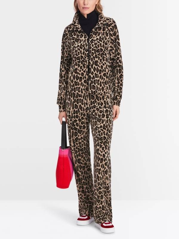 Marc Cain Raglanjacke in Nickisamt