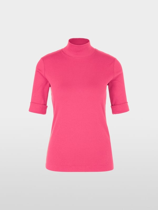 Marc Cain Kurzes T-Shirt mit Turtle-Neck Neueste Mode