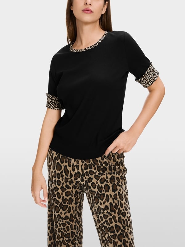 Marc Cain T-Shirt mit 3/4-Ärmel Zeitlich begrenztes Angebot