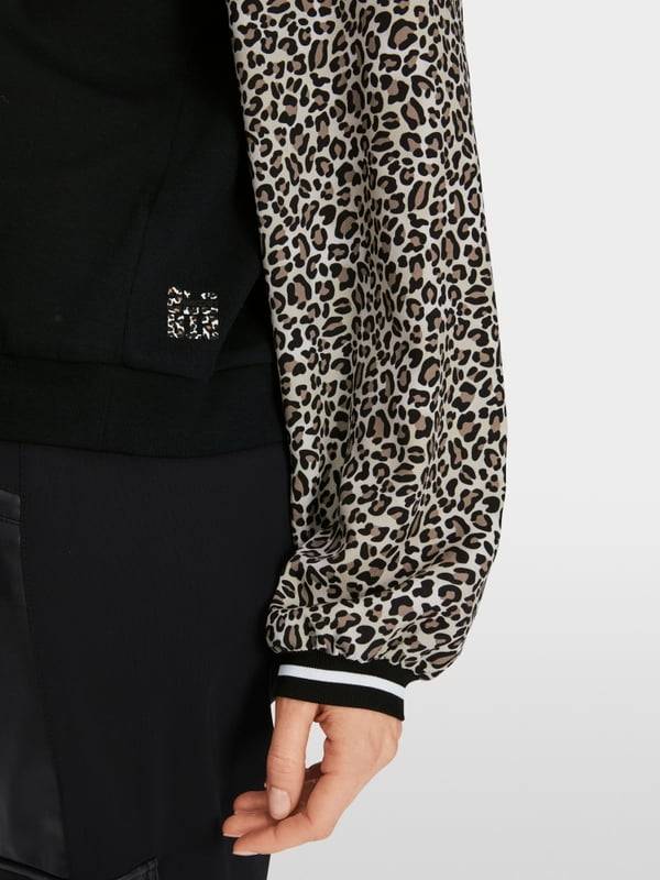 Marc Cain Raglan-Shirt in Materialmix Exklusive Angebote