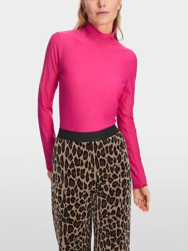Marc Cain Longsleeve mit Turtle-Neck Vierteljährliche Förderung