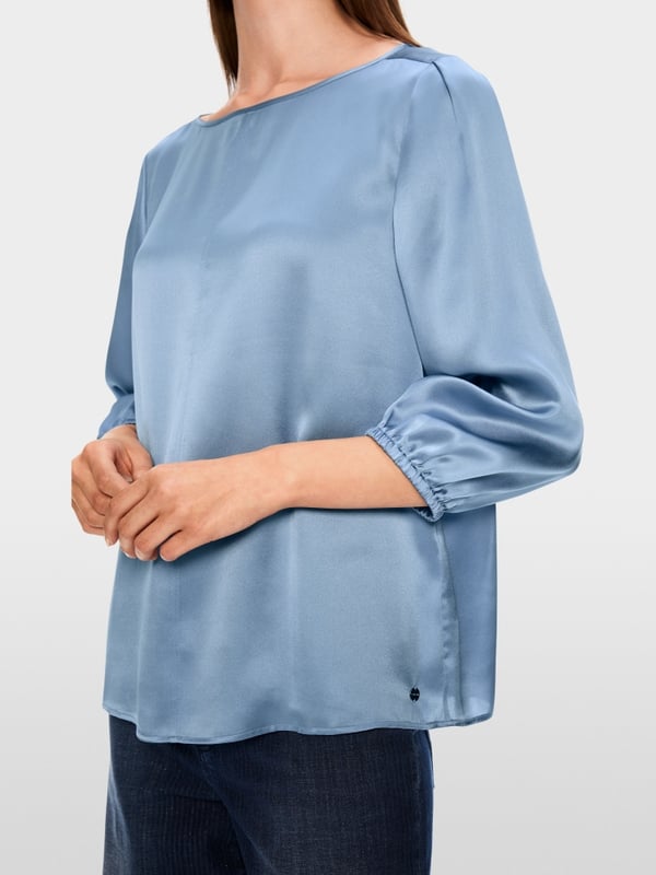 Marc Cain Lockere Seidenbluse Im Verkauf