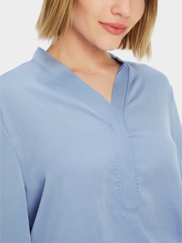 Marc Cain V-Neck-Bluse "Rethink Together" 50% Rabatt für begrenzte Zeit