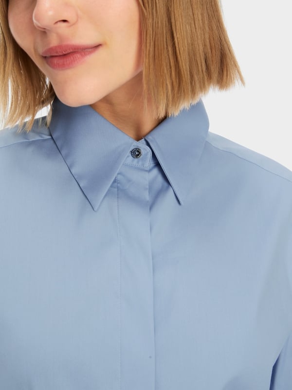 Marc Cain Hemdbluse im Baumwollstretch Online