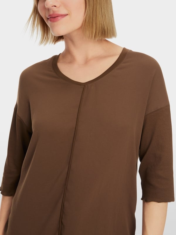 Marc Cain Blusenshirt mit V-Neck Outlet