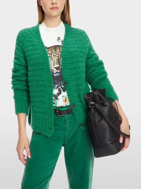 Marc Cain Chunky Cardigan 100 % Made in Germany Limitierter Zeitrabatt