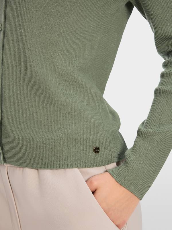 Marc Cain V-Neck Cardigan "Rethink Together" Großer Ausverkauf