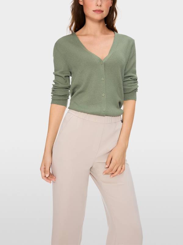 Marc Cain V-Neck Cardigan "Rethink Together" Großer Ausverkauf