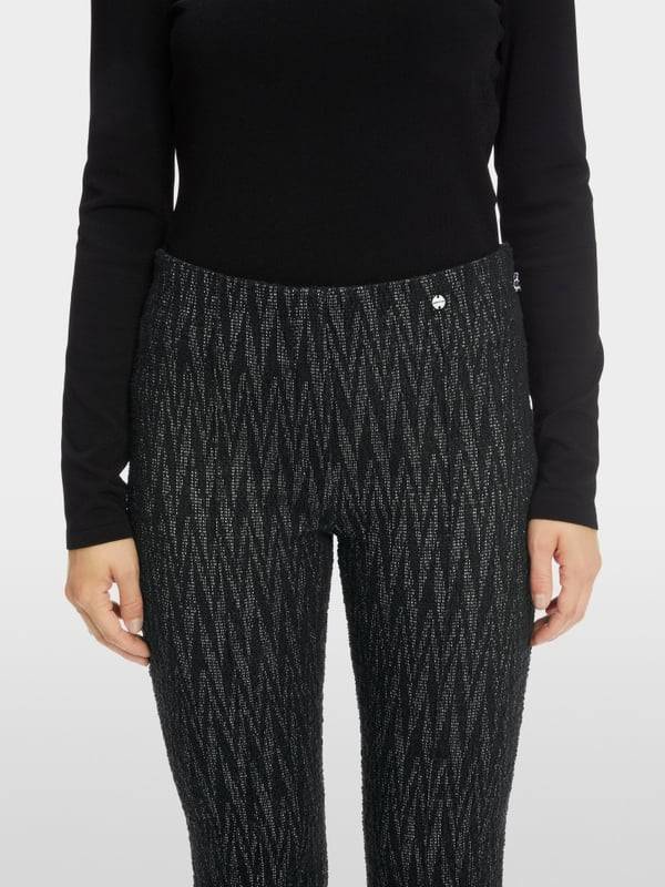 Marc Cain Hose mit Bootcut - Modell WASHINGTON Große Rabatte