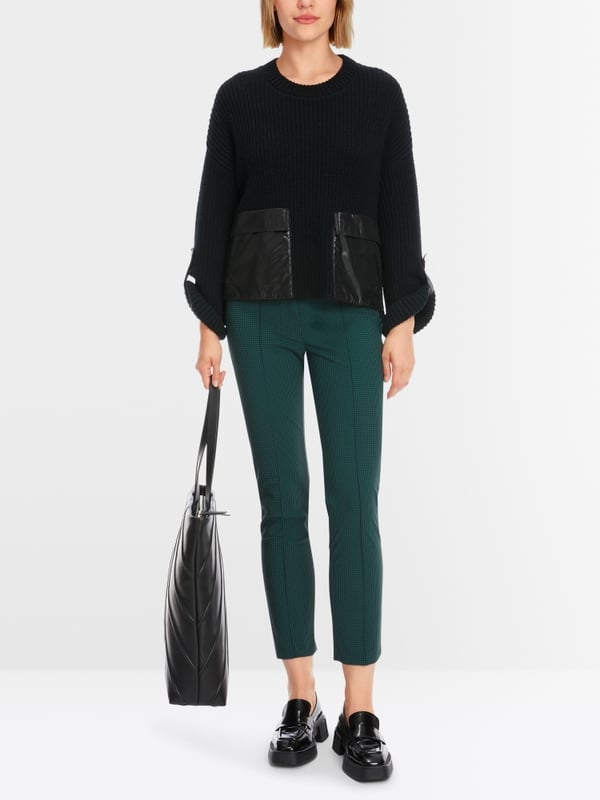 Marc Cain Modell SYDNEY Karohose in Technostretch