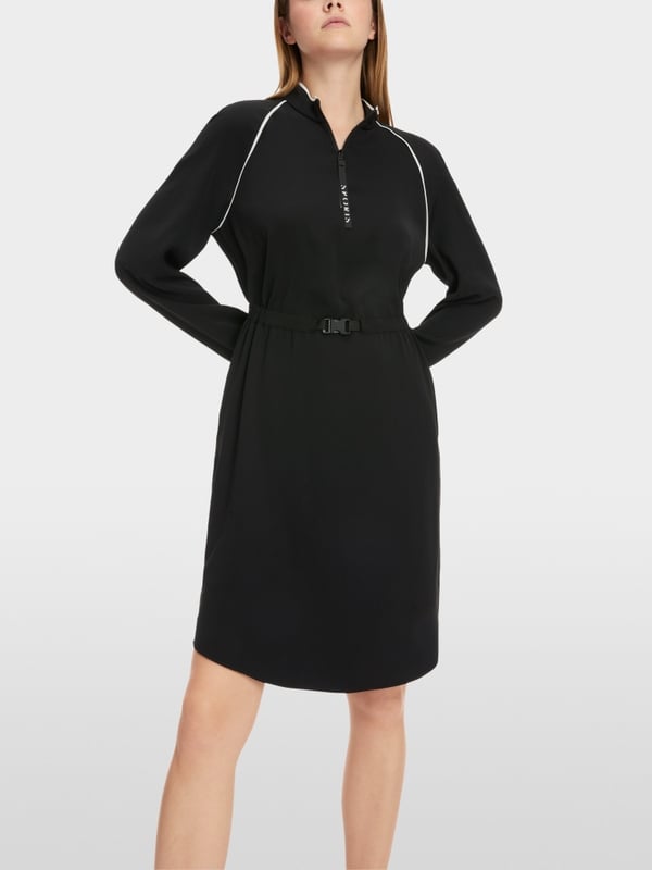 Marc Cain Kleid mit Steck-Schließe Black Friday Preise