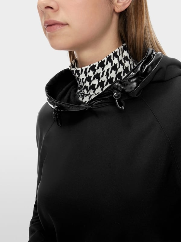 Marc Cain Kapuzen-Sweatshirt mit Vario-Ärmeln Osterangebot