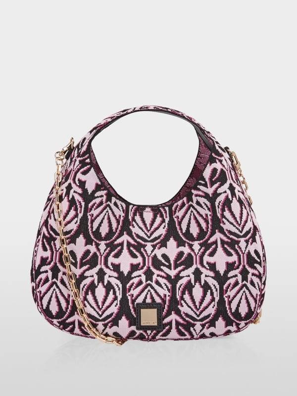 Marc Cain Henkeltasche im Jacquard-Strick Kostenloser Versand international
