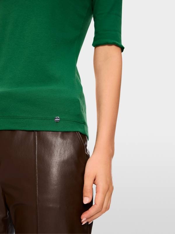Marc Cain T-Shirt mit Turn-up-Ärmeln 50% Rabatt für begrenzte Zeit
