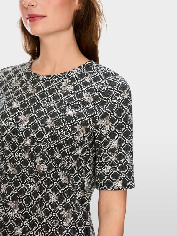 Marc Cain Shirt aus Baumwollstretch Rabatte dieses Monats