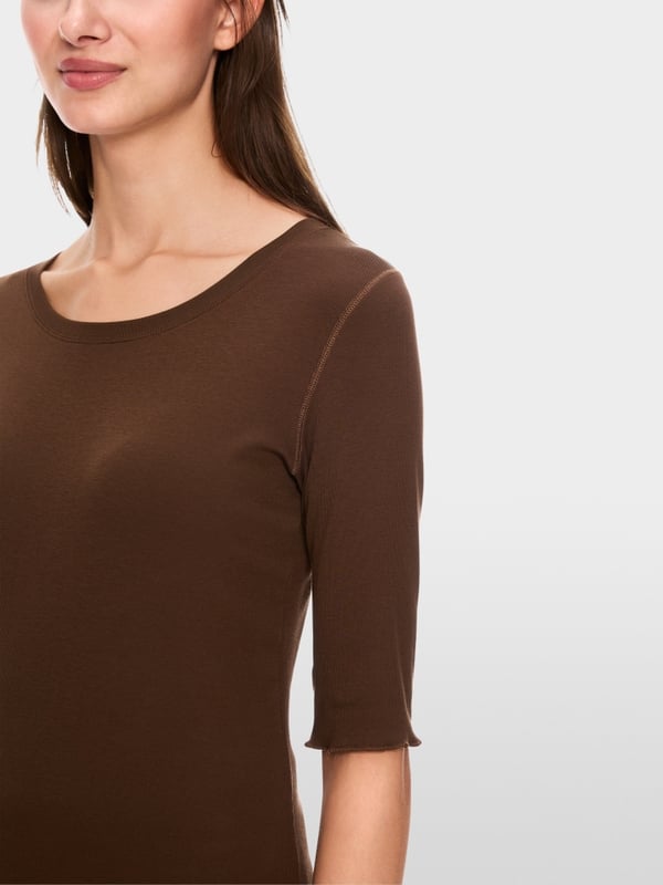 Marc Cain T-Shirt mit Turn-up-Ärmeln Outlet
