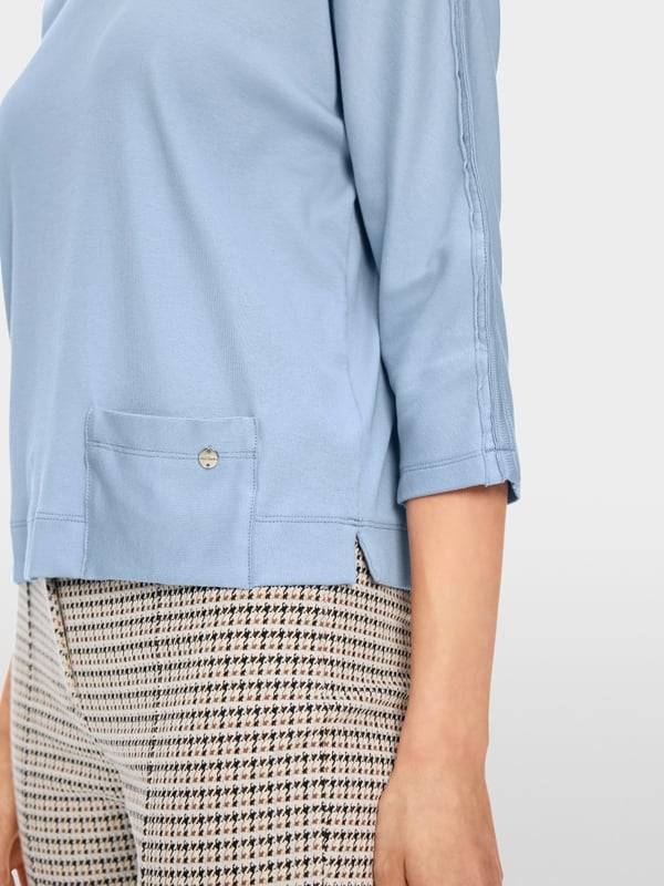 Marc Cain T-Shirt mit Tasche Schlussverkauf