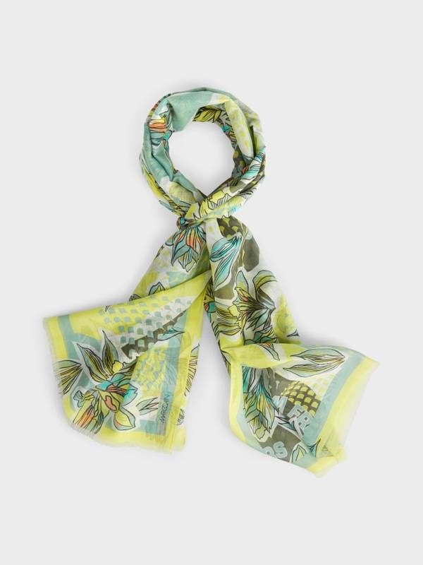 Marc Cain Schal mit Fantasy-Print
