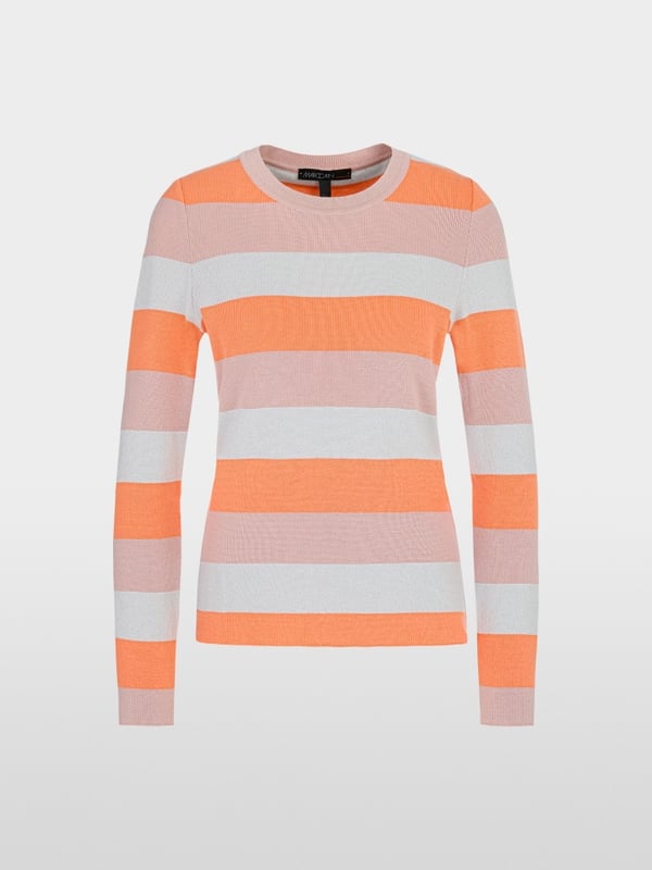 Marc Cain Gestreifter Sweater Knitted in Germany Cyber Monday