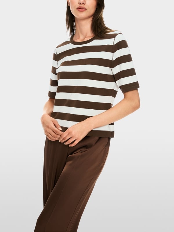 Marc Cain Streifen-Cardigan Knitted in Germany Exklusive Angebote