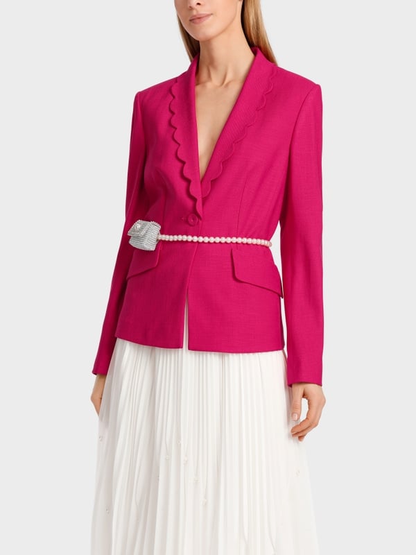 Marc Cain Blazer mit Muschelrevers Saisonale Angebote