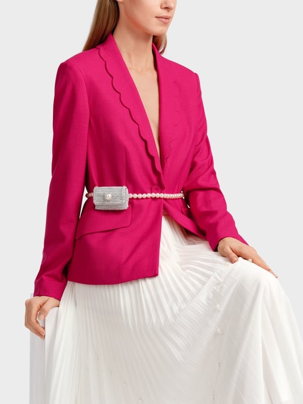 Marc Cain Blazer mit Muschelrevers Saisonale Angebote
