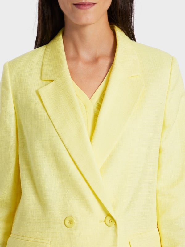 Marc Cain Blazer in Leinen-Optik Tägliche Deals