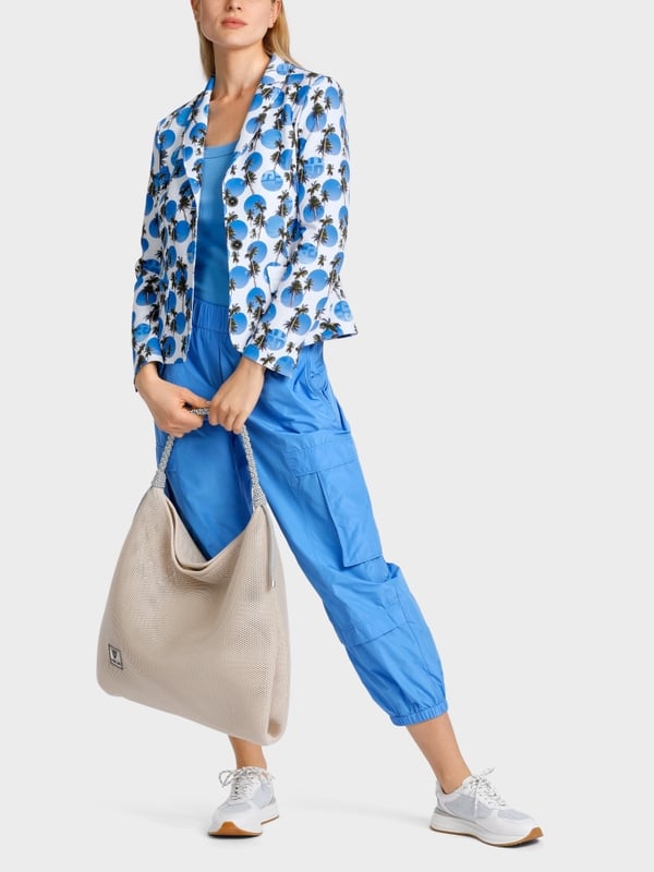 Marc Cain Beach-Point-Blazer aus Scubamaterial VIP-Rabatte